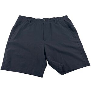 Under Armour Mens Black Shorts Size 36 Polyester Elastane